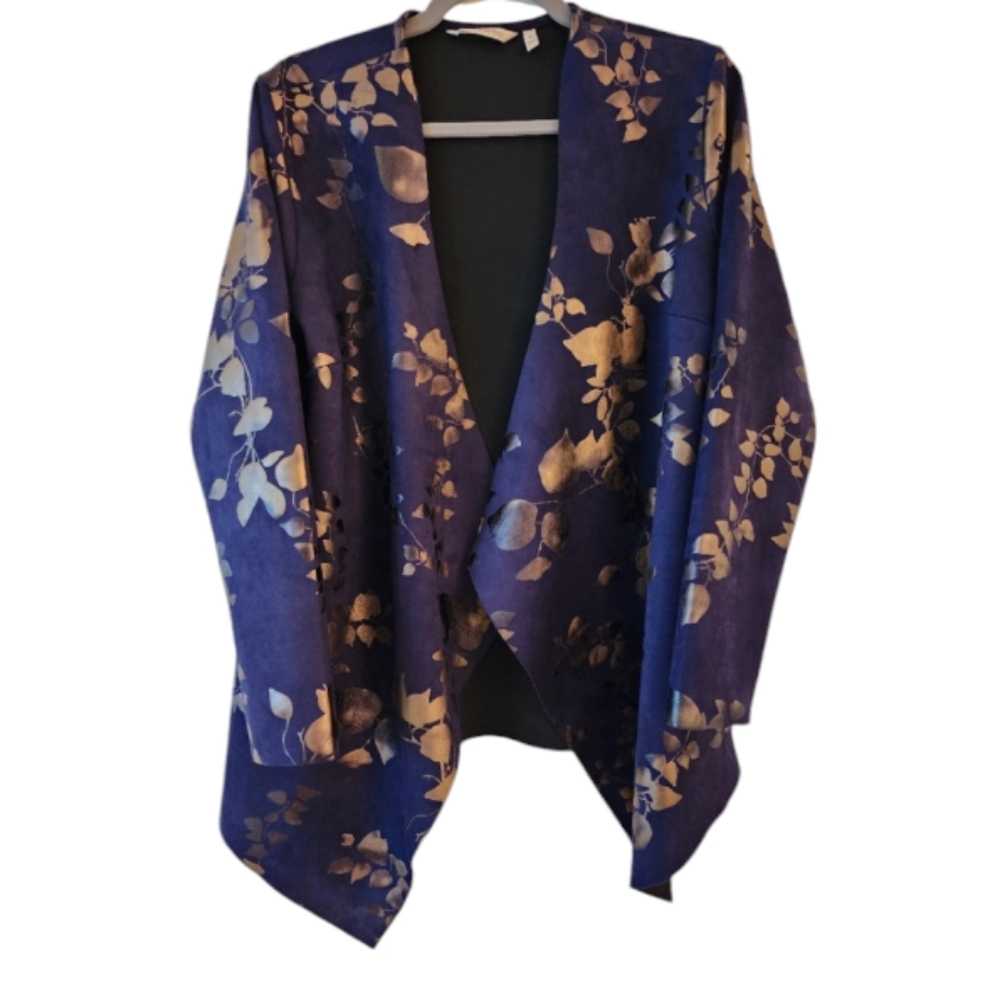 Soft Surrondings Drape Front Cardigan NWOT Size Medium